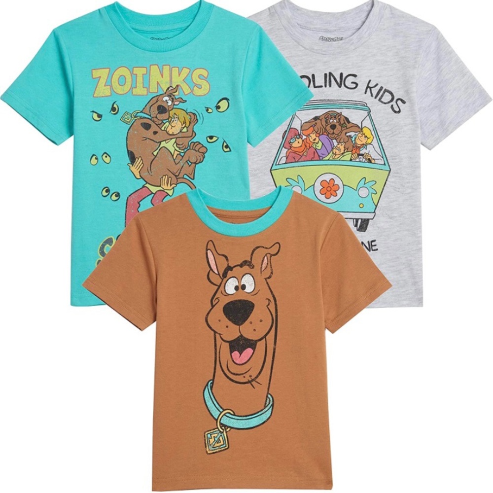 SCOOBY DOO | kids BRAND NEW size 6 T-shirt bundle